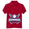 Youth EcoSmart® Jersey Knit Polo Thumbnail