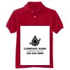 Youth EcoSmart® Jersey Knit Polo Thumbnail