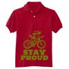 Youth EcoSmart® Jersey Knit Polo Thumbnail