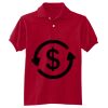 Youth EcoSmart® Jersey Knit Polo Thumbnail