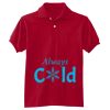 Youth EcoSmart® Jersey Knit Polo Thumbnail