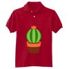 Youth EcoSmart® Jersey Knit Polo Thumbnail