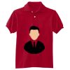 Youth EcoSmart® Jersey Knit Polo Thumbnail