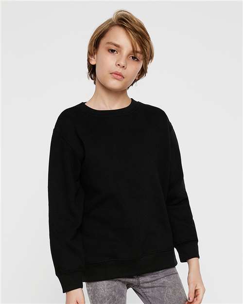 LAT – Youth Elevated Fleece Crewneck Sweatshirt – 2225