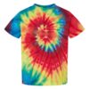 Dyenomite - Toddler Spiral Tie-Dyed T-Shirt - 330MS - Image 4