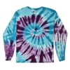 Colortone - Youth Tie-Dyed Long Sleeve T-Shirt - 2000Y - Image 2