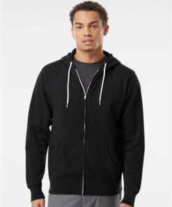 Independent Trading Co. - Lightweight Full-Zip Hooded Sweatshirt - AFX90UNZ