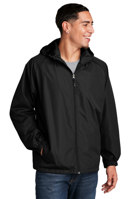 Sport-Tek® Hooded Raglan Jacket