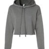 BELLA + CANVAS - Women's Crop Fleece Hoodie - 7502 - Image 4