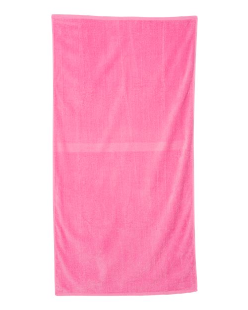 Q-Tees - Velour Beach Towel - QV3060