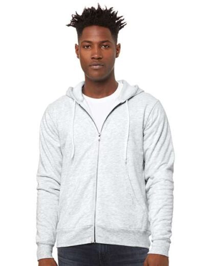 BELLA + CANVAS - Sponge Fleece Full-Zip Hoodie - 3739 - Image 27