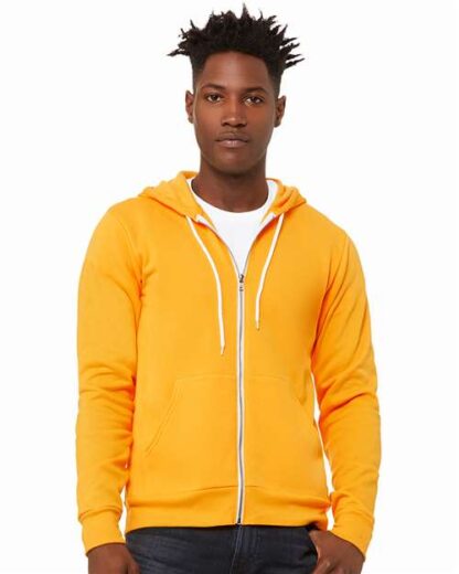 BELLA + CANVAS - Sponge Fleece Full-Zip Hoodie - 3739 - Image 97