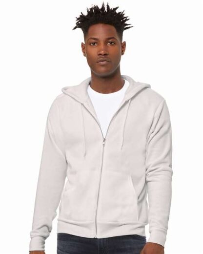 BELLA + CANVAS - Sponge Fleece Full-Zip Hoodie - 3739 - Image 300