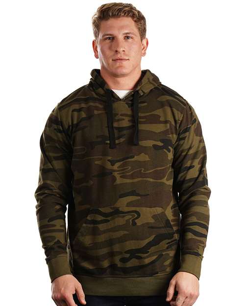 Burnside – Enzyme-Washed French Terry Hooded Sweatshirt – 8605