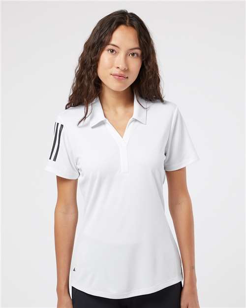 Adidas - Women's Floating 3-Stripes Polo - A481