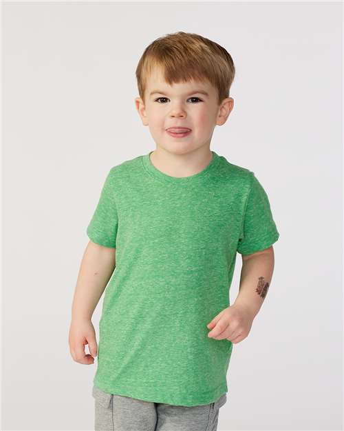 Rabbit Skins – Toddler Harborside Mélange T-Shirt – 3391