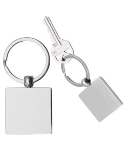 Prime Line Square Metal Key Chain