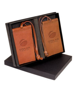 Leeman Voyager Barclay Magnetic Luggage Tag Set