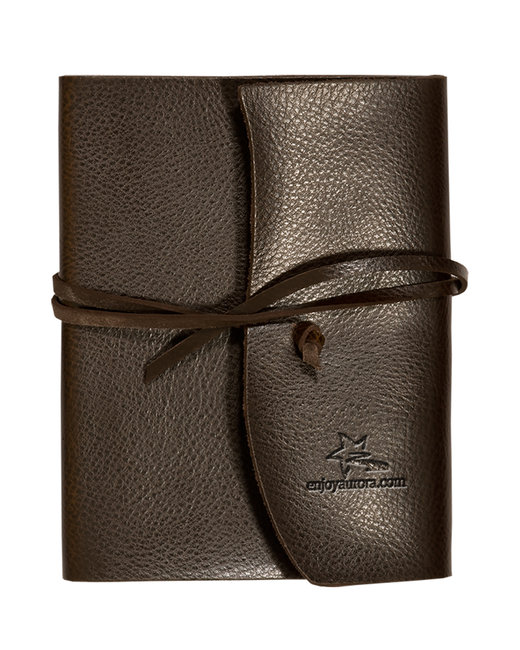 Leeman Americana Leather-Wrapped Journal