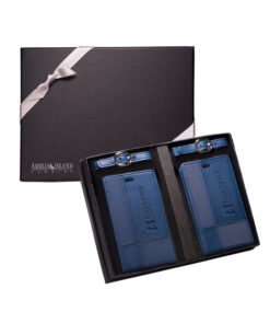 Leeman Tuscany™ Duo-Textured Luggage Tags Gift Set