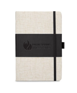 Prime Line Soft Cover Pu And Heathered Fabric Journal