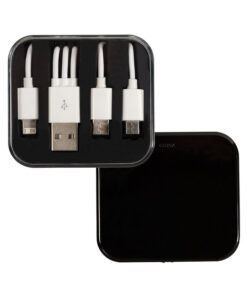 Prime Line 3-In-1 Charging Cable In Square Case