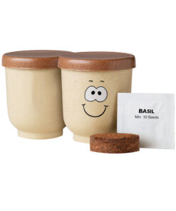 Goofy Group Grow Pot Eco-Planter With Basil Seeds