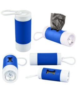 Prime Line Pet Waste Disposal Bag Dispenser With Flashlight