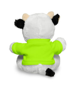 Prime Line 7" Plush Cow With T-Shirt