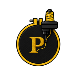 Custom embroidery services for polos, hats, uniforms, jackets, and professional apparel.